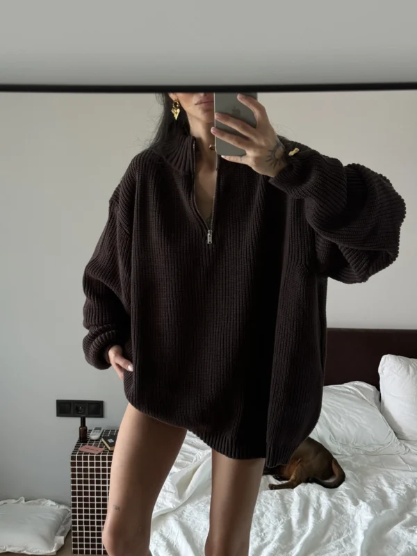 Светр Feedback шоколад